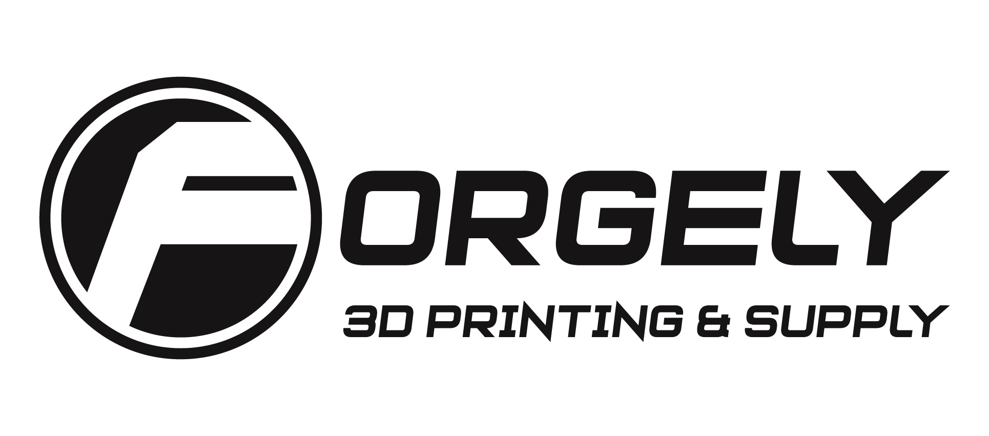 Forgely Black Wordmark