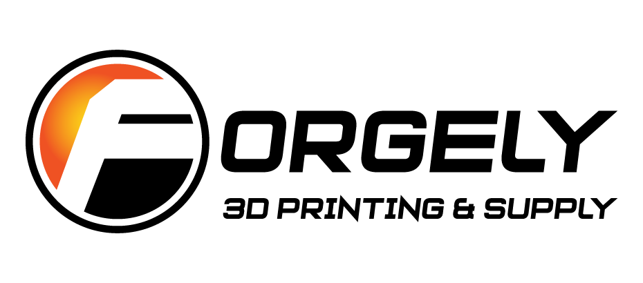 Forgely primary gradient logo on light background